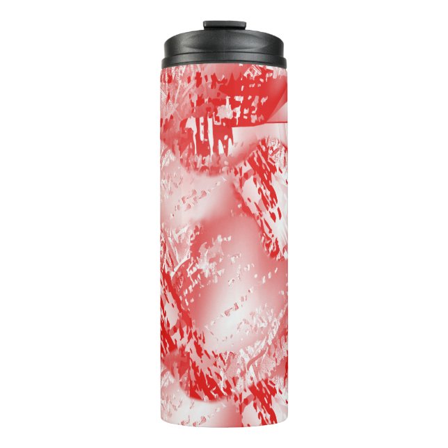 Abstrakte Textur wiederholen kreative moderne Must Thermosbecher (Vorderseite)