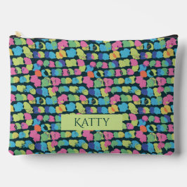 Abstrakte Textur. Zubehörtasche