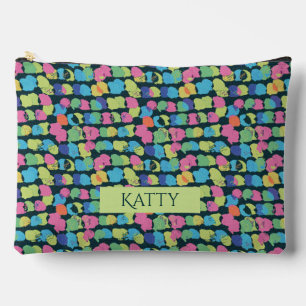 Abstrakte Textur. Zubehörtasche