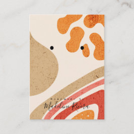 Abstrakte Texturen Kunsthandwerkerkarten Telefonnummerkarte