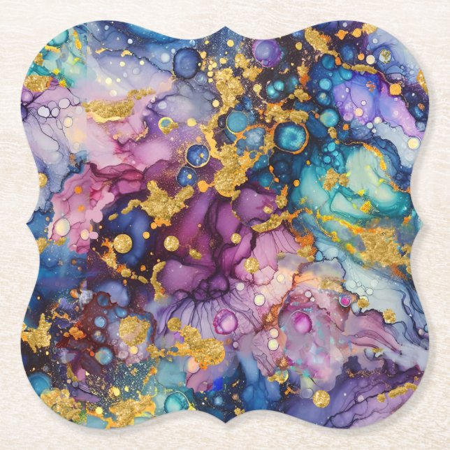 Abstrakte Texturen Untersetzer (Vorderseite)