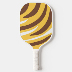 abstrakte Tigerkunst Pickleball Schläger