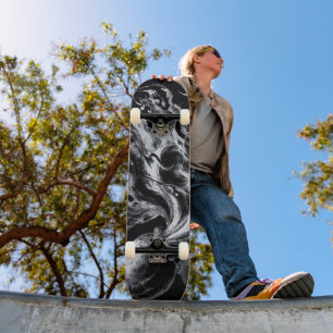 Abstrakte Tintenflüssigkeit Oktopus Kraken Skateboard