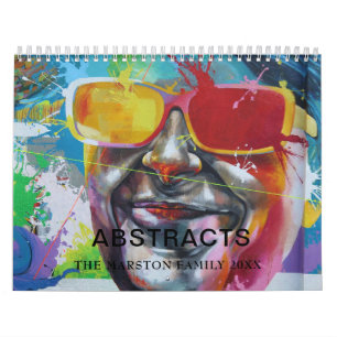 Abstrakte Träume 12-monatiger Kalender