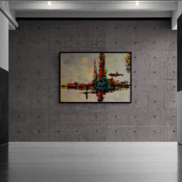 Abstrakte Traumkunst Poster