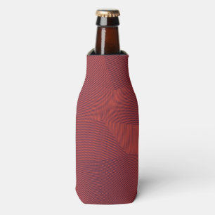 Abstrakte, trendige, moderne geometrische Grafik Flaschenkühler
