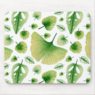 Abstrakte Tropenkunst Mousepad