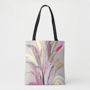 Abstrakte tropische Pflanze Vector Art Style Tasche