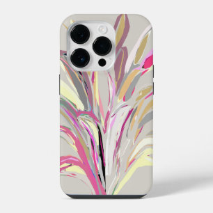 Abstrakte tropische Pflanzen-Vektor-Art iPhone 14 Pro Hülle