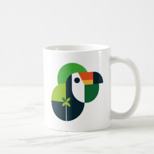 Abstrakte Tukan-Ikonische brasilianische Vogel-Ins Kaffeetasse