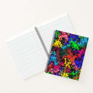 Abstrakte Twirbelsäule / Journal Notizbuch