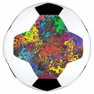 Abstrakte Twirler / Fußball