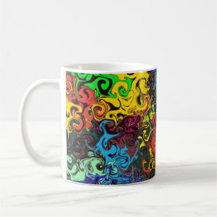 Abstrakte Twirler / Kaffeetasse