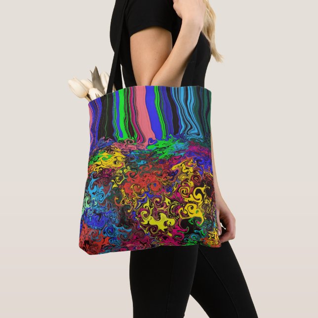 Abstrakte Twirler / Pinsel / Tasche (Von Nahem)