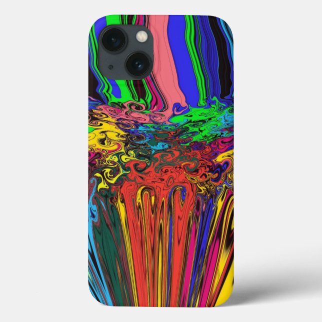 Abstrakte Twirler / Pinsel und Pinsel / Case-Mate iPhone Hülle (Rückseite)