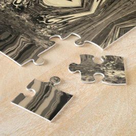 Abstrakte Twirlers P & P Halbe Brick Sepia
