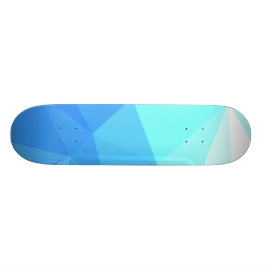 Abstrakte u. saubere geometrische Entwürfe - Skateboard