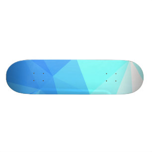 Abstrakte u. saubere geometrische Entwürfe - Skateboard