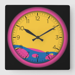 Abstrakte Uhr
