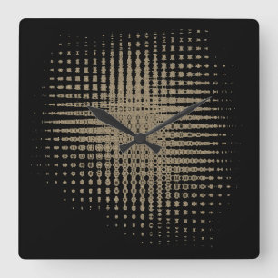 Abstrakte Uhr