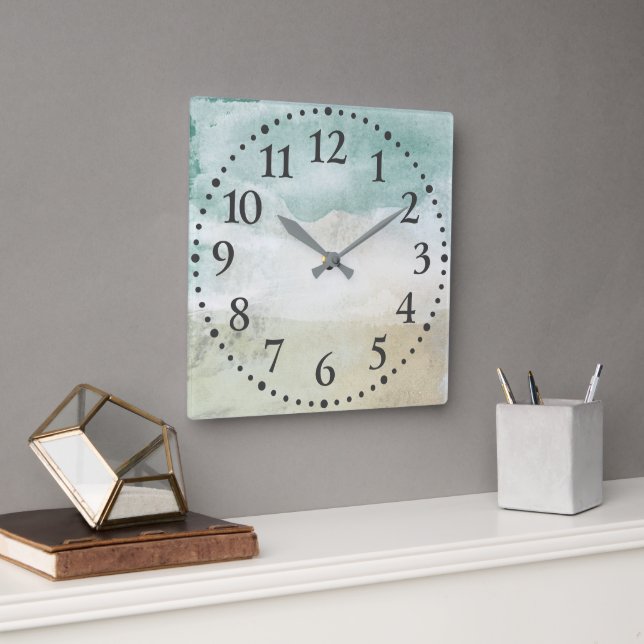 Abstrakte Uhr (Büro)