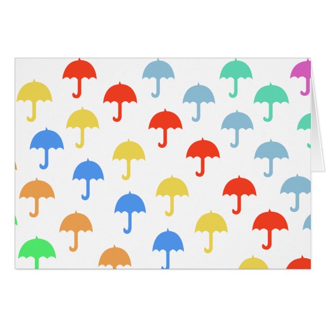 Abstrakte Umbrellas (Vorderseite (Horizontal))