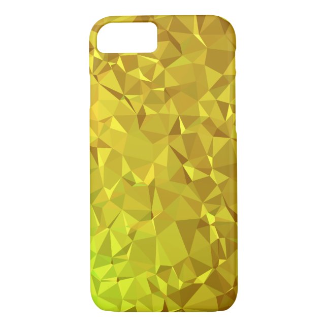 Abstrakte und moderne Geodesigns - Goldene Skalen Case-Mate iPhone Hülle (Rückseite)