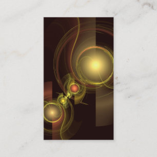 Abstrakte Verbindung Art Business Card Visitenkarte