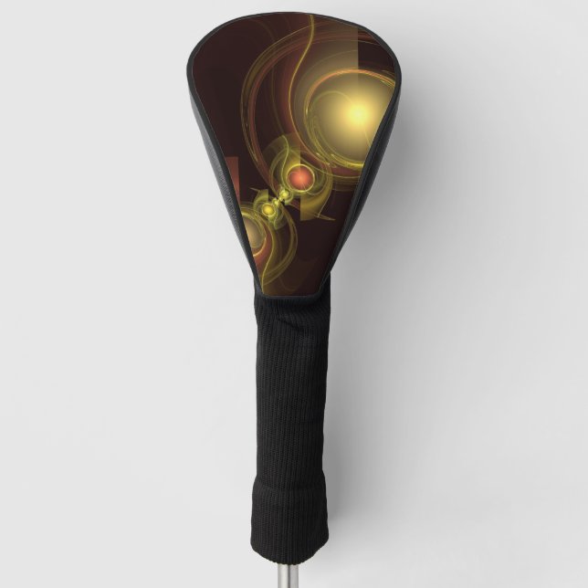 Abstrakte Verbindung Golf Headcover (Vorderseite)