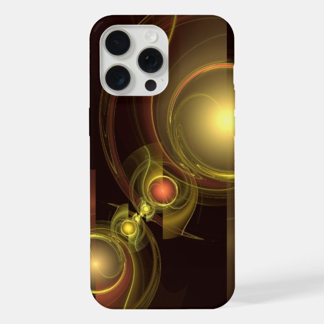 Abstrakte Verbindung iPhone 15 Pro Max Hülle (Rückseite)