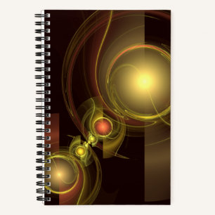 Abstrakte Verbindung Notizbuch