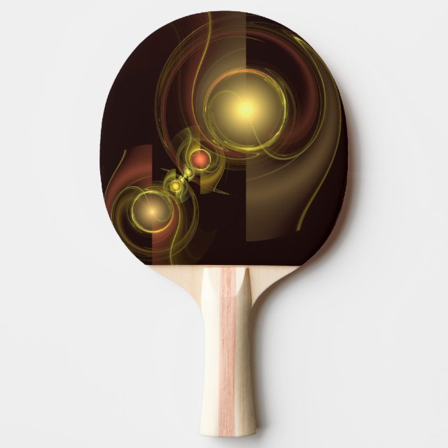 Abstrakte Verbindung Tischtennis Schläger (Vorderseite)