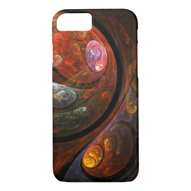 Abstrakte Verbindungsart Case-Mate iPhone Hülle (Rückseite)