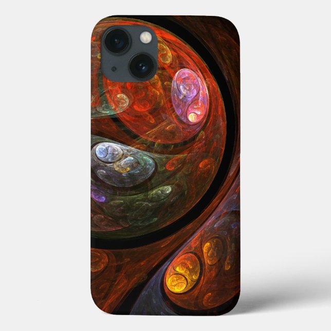 Abstrakte Verbindungsart Case-Mate iPhone Hülle (Rückseite)