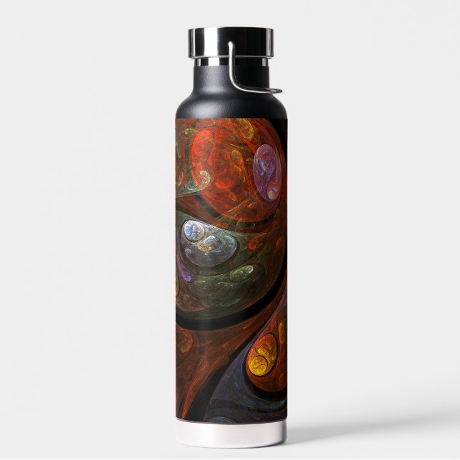 Abstrakte Verbindungsart Trinkflasche (Links)