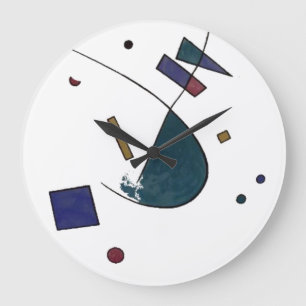 Abstrakte Verdi Wall Uhr