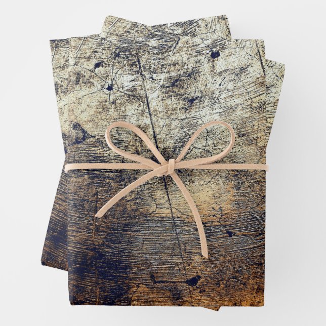 Abstrakte Verpackungen 8 Geschenkpapier Set (Beispiel)