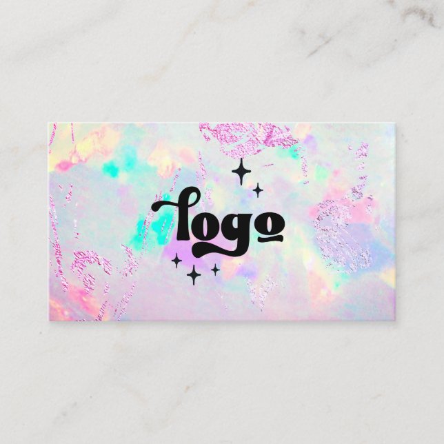 abstrakte Visitenkarte (Vorderseite)