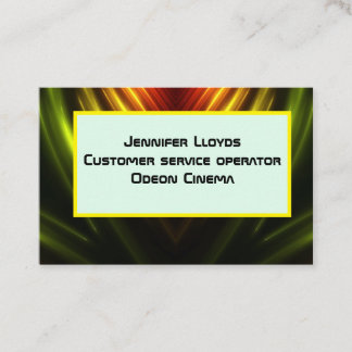 Abstrakte Visitenkarte