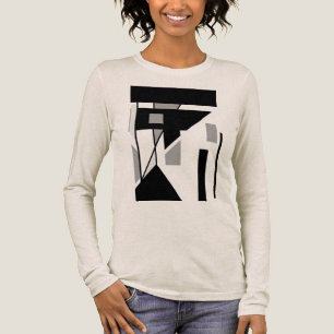 Abstrakte, von MCM inspirierte geometrische Formen Tri-Blend Shirt