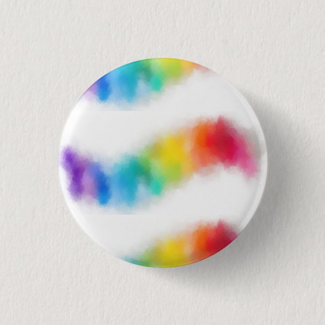 Abstrakte Vorlage Moderne Regenbogenfarben Button (Vorderseite)