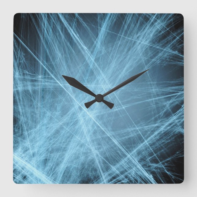 Abstrakte Wall-Uhr Quadratische Wanduhr (Vorderseite)