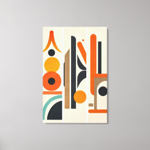 abstrakte Wandkunst, geometrische Wandkunst, moder Leinwanddruck