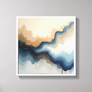 Abstrakte Wandkunst  Leinwanddruck