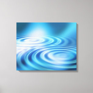 Abstrakte Wasserarme gepackte Canvas drucken Leinwanddruck