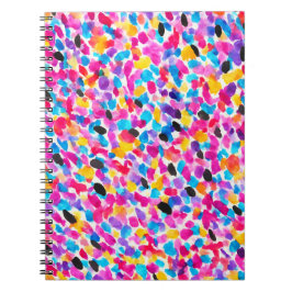 Abstrakte Wasserfarbe, hell Notizblock