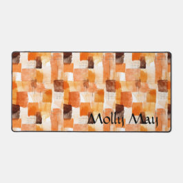 Abstrakte Wasserfarbe, Herbst Palette Schreibtischunterlage