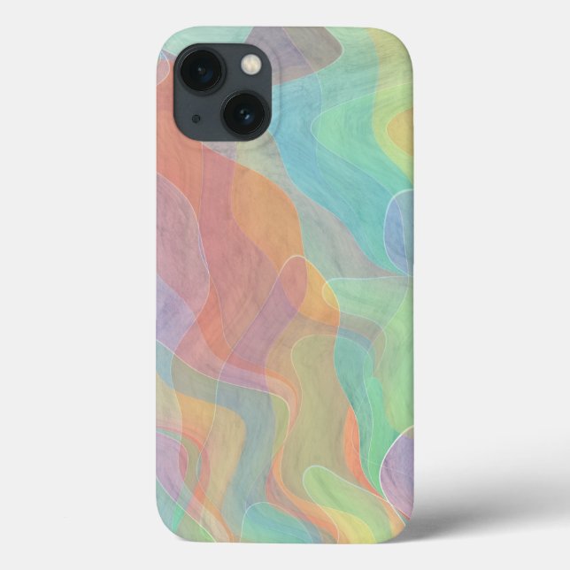 Abstrakte Wasserfarbe Kunst Case-Mate iPhone Hülle (Rückseite)