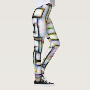 Abstrakte Wasserfarbe Moderne Leggings
