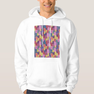 Abstrakte Wasserfarbe: nahtloser Splash-Hintergrun Hoodie